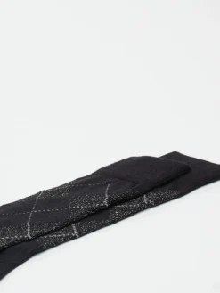 Damen Burlington – Socken aus Wolle mit Argyle-Muster