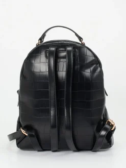 Damen CAFèNOIR – Mini-Rucksack aus Synthetik mit Kroko-Prägung
