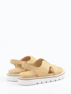 – Plateau-Sandalen aus Kalbleder geflochten*CAFèNOIR Online