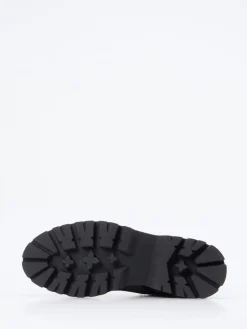 – Schnürboots aus Veloursleder Taupe*CAFèNOIR