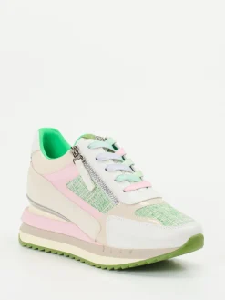 Damen CAFèNOIR – Sneaker aus Kalbleder im Pastellmix