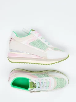 Damen CAFèNOIR – Sneaker aus Kalbleder im Pastellmix