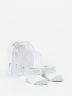 – Erstlingssocken aus Textil in Hell*Camano Hot