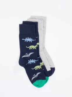– Kinder-Socken aus Textil mit Dino-Motiven*Camano Clearance