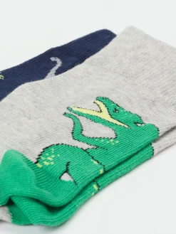 – Kinder-Socken aus Textil mit Dino-Motiven*Camano Clearance