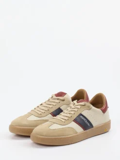 – Retro-Sneaker aus Leder in*Camel Active Discount