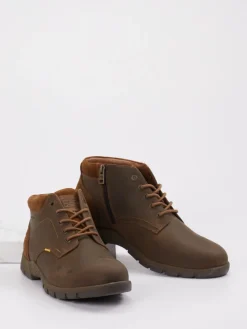 – Schnürboots aus Fettleder*Camel Active Clearance