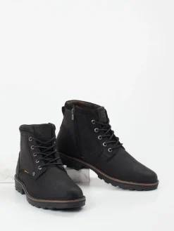 – Schnürboots aus Fettleder*Camel Active Outlet