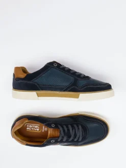 – Sneaker aus Leder und Mesh dunkel*Camel Active Online