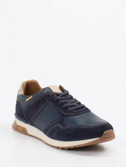 Herren Camel Active – Sneaker aus Kalbleder in Marine