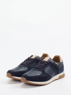 Herren Camel Active – Sneaker aus Kalbleder in Marine