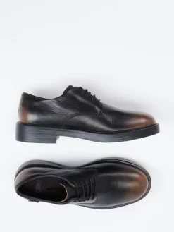 Herren Camper – Derby-Schnürschuh aus Glattleder Dunkelbraun