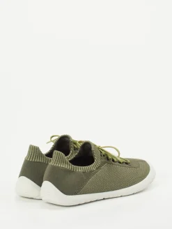 – Low-Top-Sneaker aus Textilstrick Oliv*Camper Hot