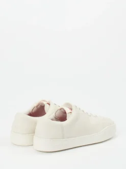 Damen Camper – Sneaker aus Kalbleder in Creme