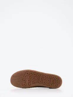 Damen Camper – Sneaker aus Veloursleder cognac