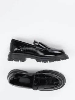 Damen Candice Cooper – Chunky-Loafer aus Lackleder