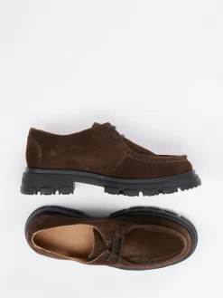 Damen Candice Cooper – Derby-Schnürschuh aus Veloursleder