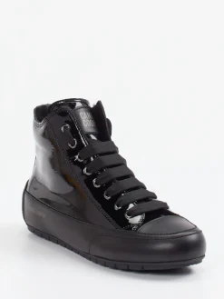 – High-Top Sneaker aus Lackleder*Candice Cooper Online