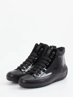 – High-Top Sneaker aus Lackleder*Candice Cooper Online