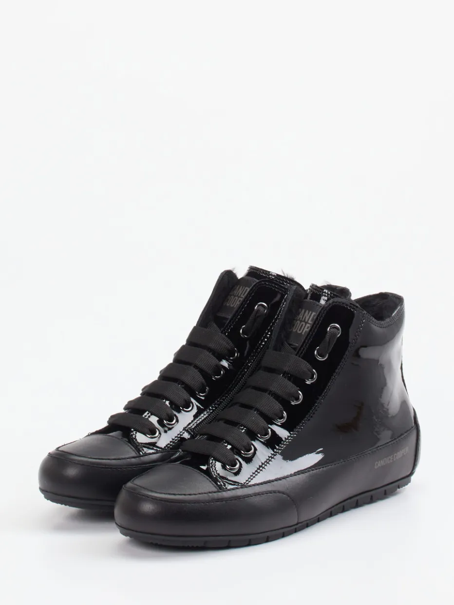 – High-Top Sneaker aus Lackleder*Candice Cooper Online
