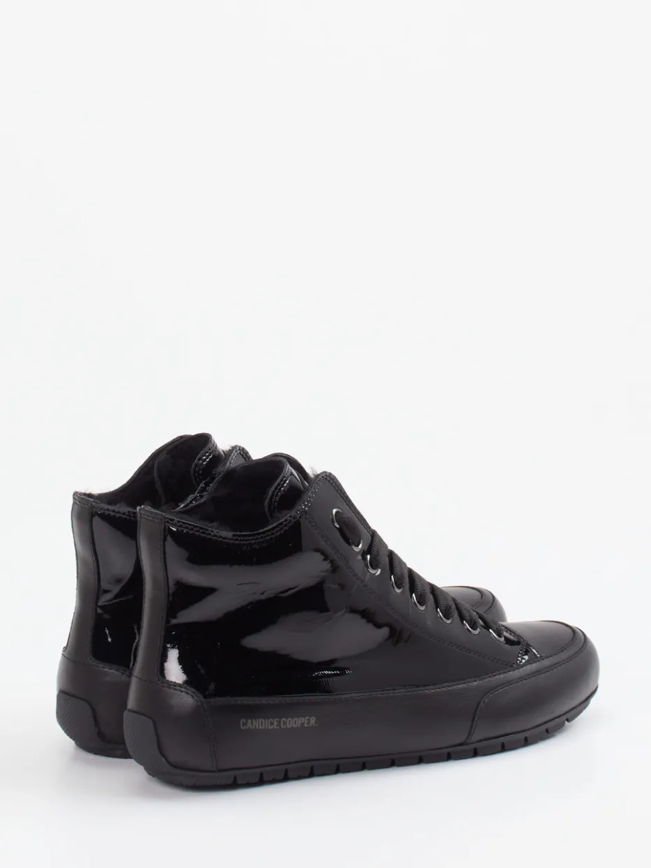 – High-Top Sneaker aus Lackleder*Candice Cooper Online