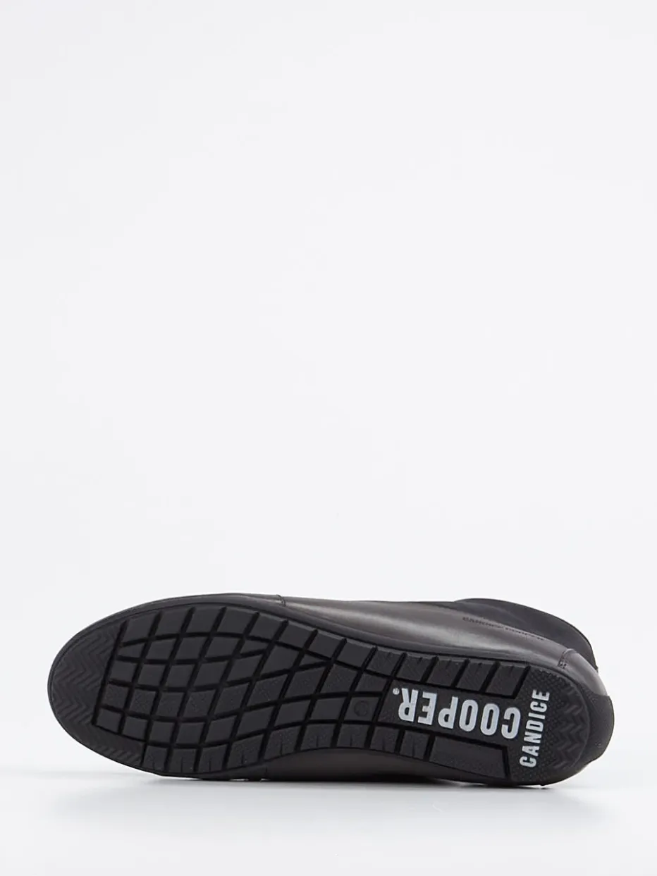 Damen Candice Cooper – High-Top Sneaker aus Nubukleder anthrazit