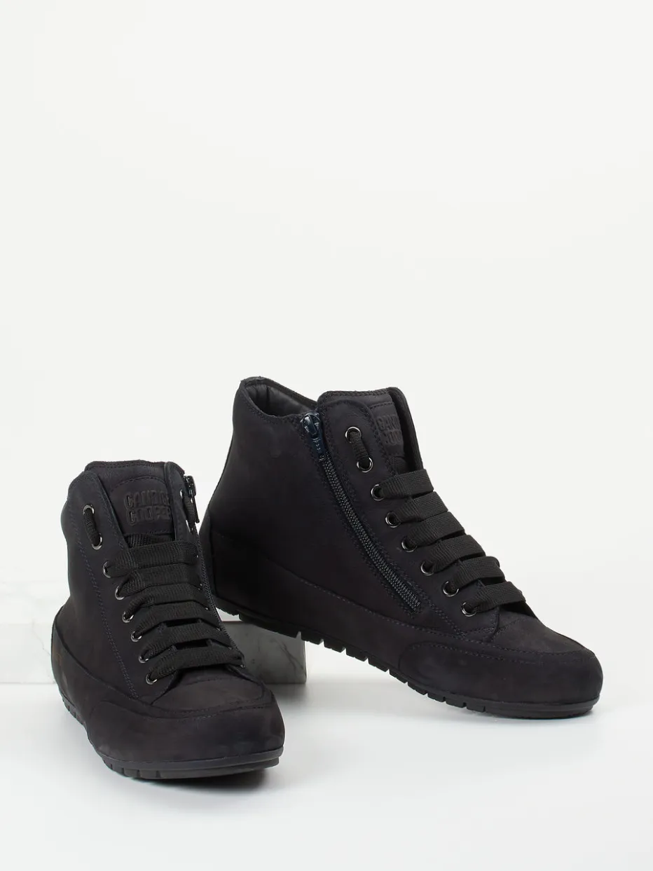 – High-Top Sneaker aus Nubukleder*Candice Cooper Clearance