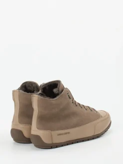 Herren Candice Cooper – High-Top Sneaker aus Nubukleder taupe
