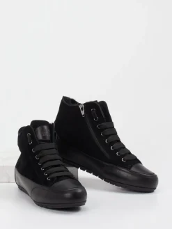 – High-Top-Sneaker aus Veloursleder*Candice Cooper New