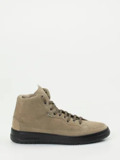 Herren Candice Cooper – High-Top-Sneaker aus Nubukleder taupe