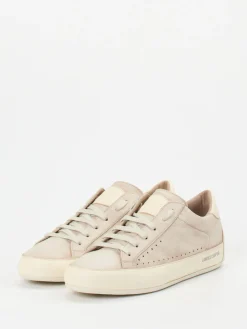– Low-Top Sneaker aus Lammleder Beige*Candice Cooper Hot