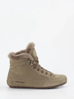 – Schnürboots aus Nubukleder in Taupe*Candice Cooper Clearance