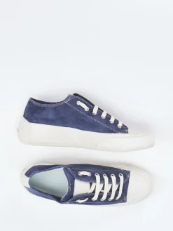 Damen Candice Cooper – Sneaker aus Veloursleder Dunkel