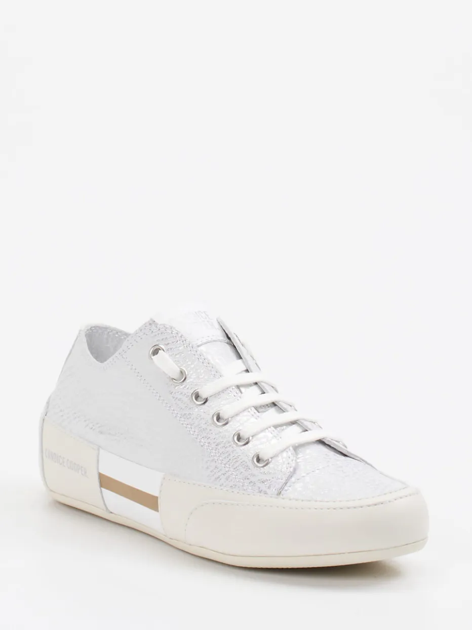 Damen Candice Cooper – Sneaker aus Metallicleder in