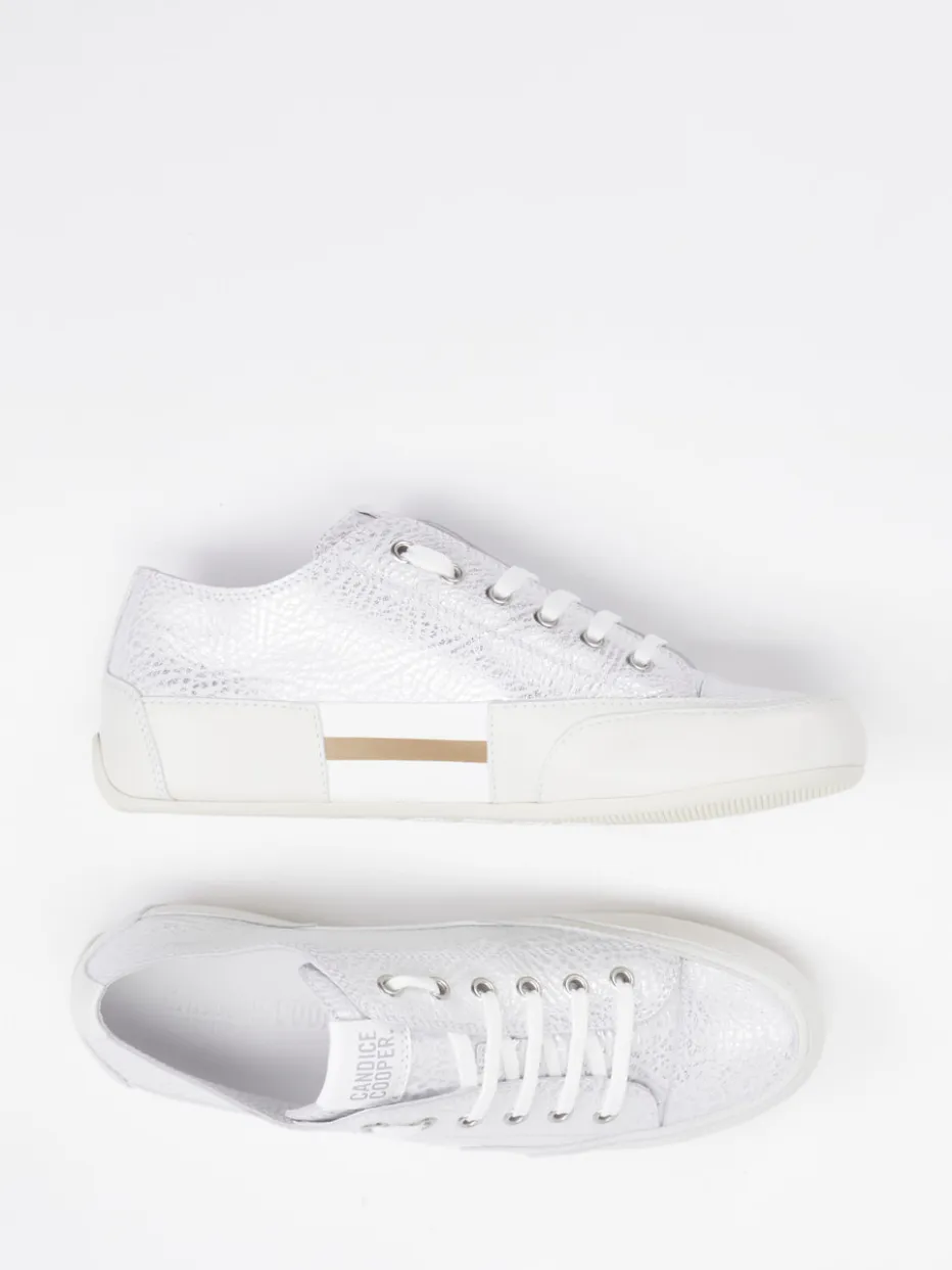 Damen Candice Cooper – Sneaker aus Metallicleder in