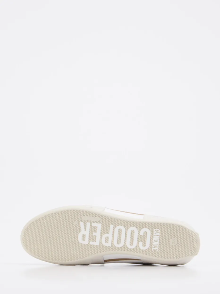 Damen Candice Cooper – Sneaker aus Metallicleder in