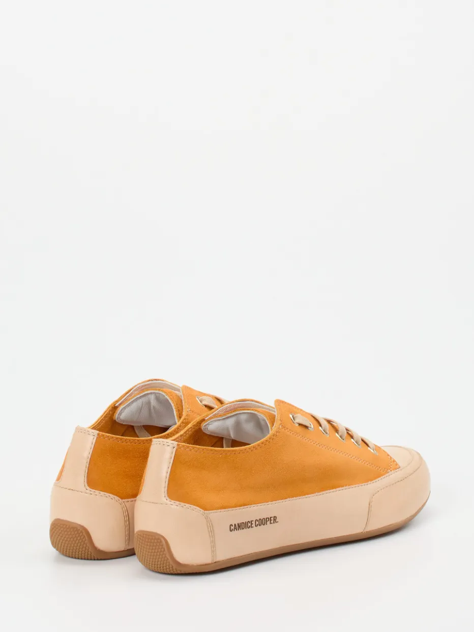 – Sneaker aus Veloursleder Hellbeige*Candice Cooper Discount