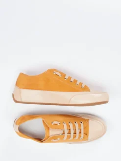 – Sneaker aus Veloursleder Hellbeige*Candice Cooper Discount