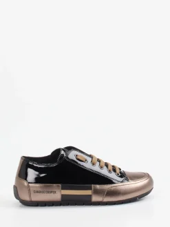 Damen Candice Cooper – Sneaker aus Lackleder mit Metallic-Details