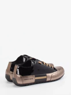 Damen Candice Cooper – Sneaker aus Lackleder mit Metallic-Details