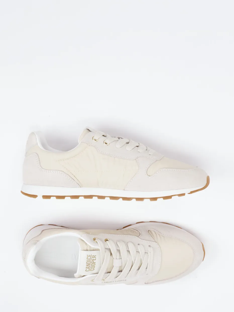 – Sneaker aus Veloursleder und Textil beige*Candice Cooper Best