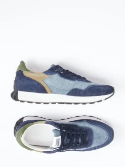 – Sneaker aus Veloursleder und Denim*Candice Cooper Best