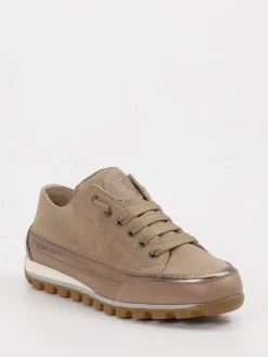 – Sneaker aus Leder-Velours-Mix beige*Candice Cooper