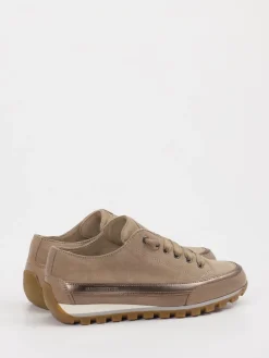 – Sneaker aus Leder-Velours-Mix beige*Candice Cooper