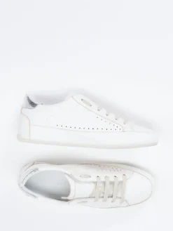 Damen Candice Cooper – Sneaker aus Lammleder Offwhite