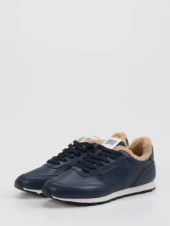 Damen Candice Cooper – Sneaker aus Lederimitat in Dunkel