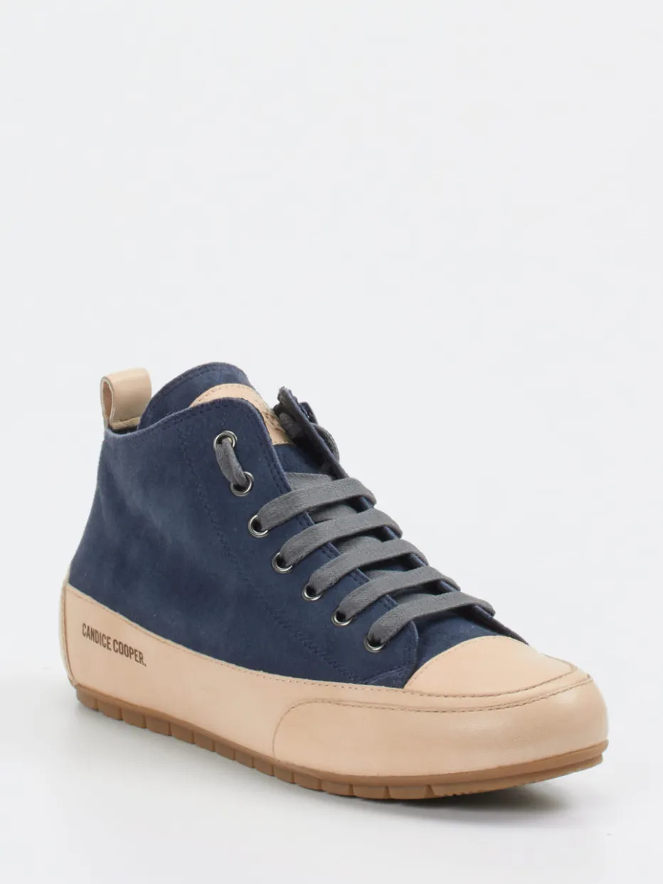 Damen Candice Cooper – Sneaker aus Leder in Dunkel