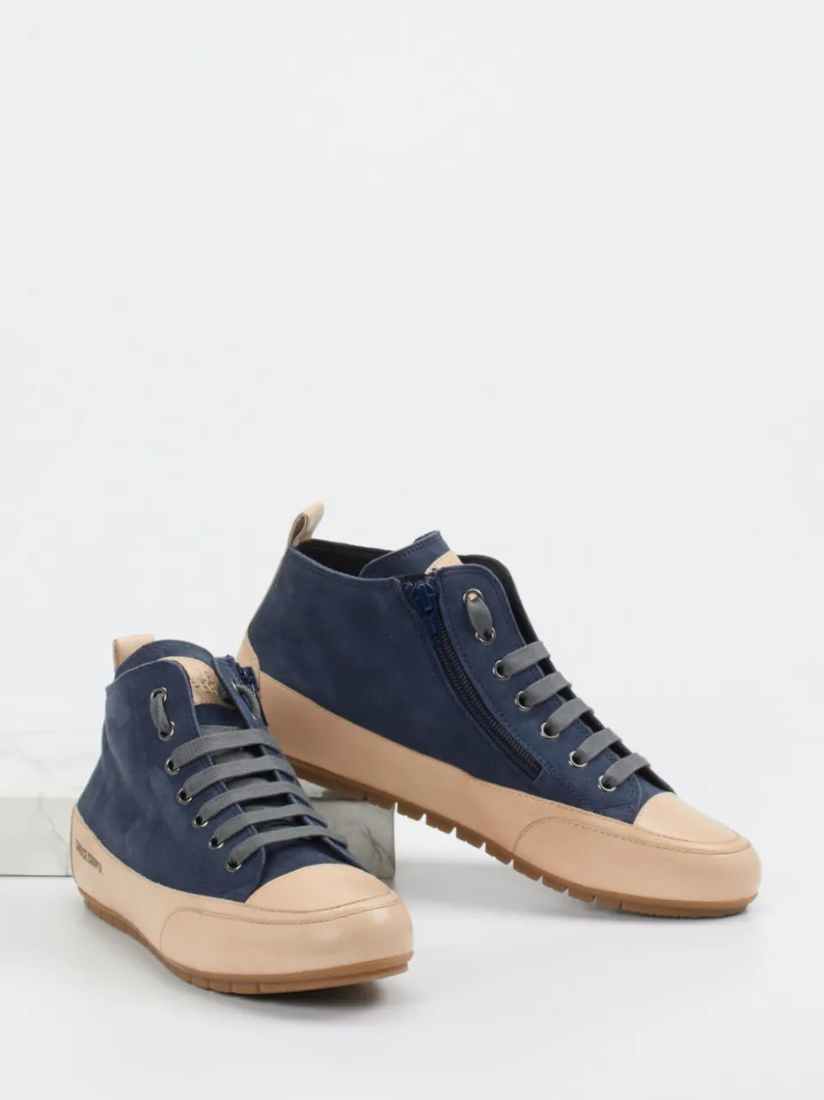 Damen Candice Cooper – Sneaker aus Leder in Dunkel