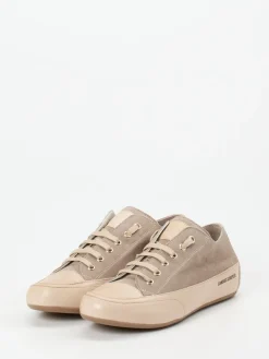 Damen Candice Cooper – Sneaker aus Veloursleder in Taupe