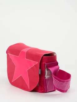 – Messenger Bag aus Textil in Pink*Canvasco New